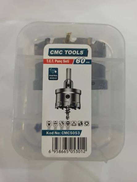 PANÇ CMC TOOLS TCT 60 MM ADAPTÖRLÜ