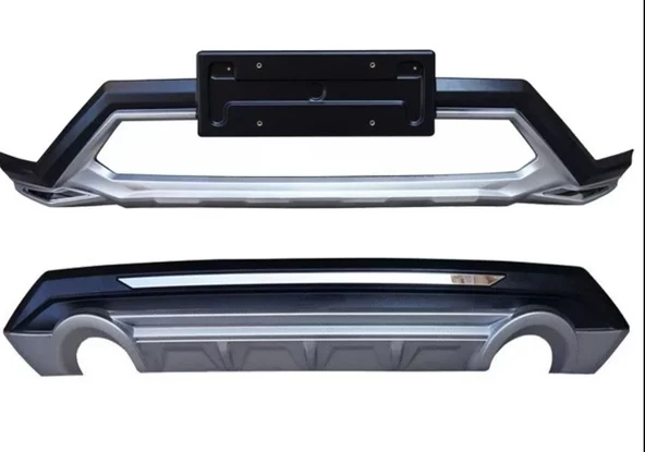 Ford Escape Uyumlu 2016 2018 Ön Ve Arka Tampon Koruma Difüzör - 3