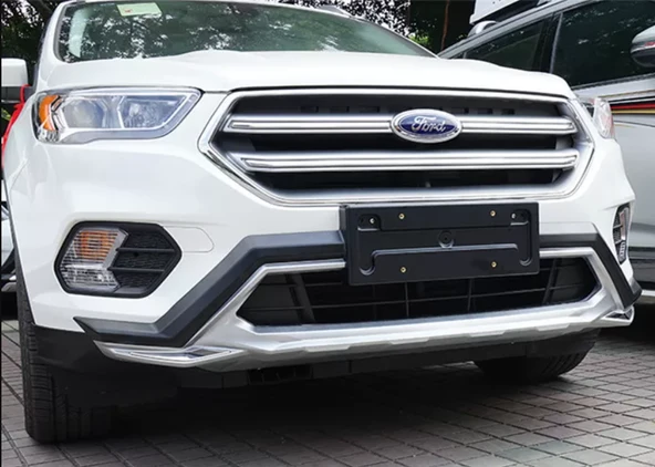 Ford Escape Uyumlu 2016 2018 Ön Ve Arka Tampon Koruma Difüzör - 4