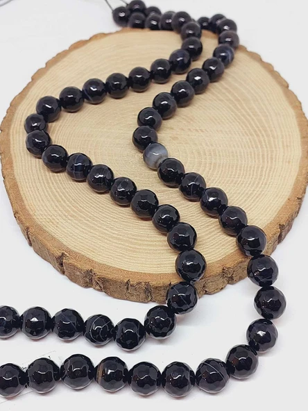 Akik Taşı Dizi 11.5mm (55988) - Resim 4