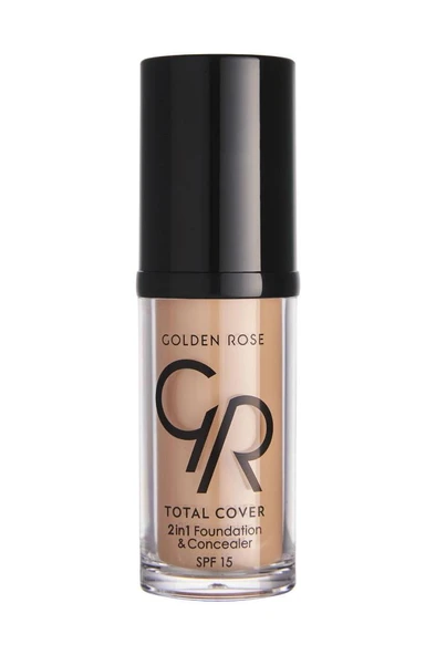 Golden Rose Total Cover 2in1 Foundation&concealer No: 07 Natural - Kapatıc&fondöten