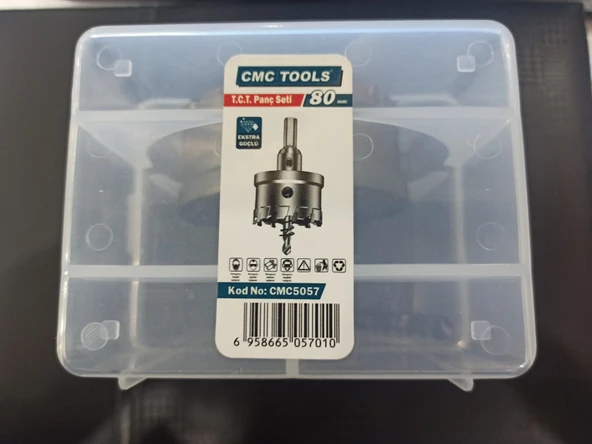 PANÇ CMC TOOLS TCT 80 MM ADAPTÖRLÜ