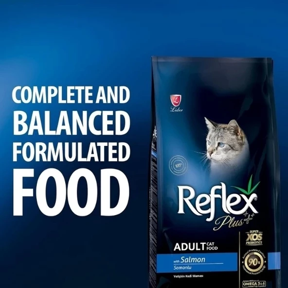 Reflex Plus Adult Somonlu Yetişkin Kedi Maması 1.5 Kg - 3