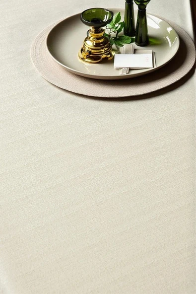 Grande Masa Örtüsü Ekru 150 x 250 - 3