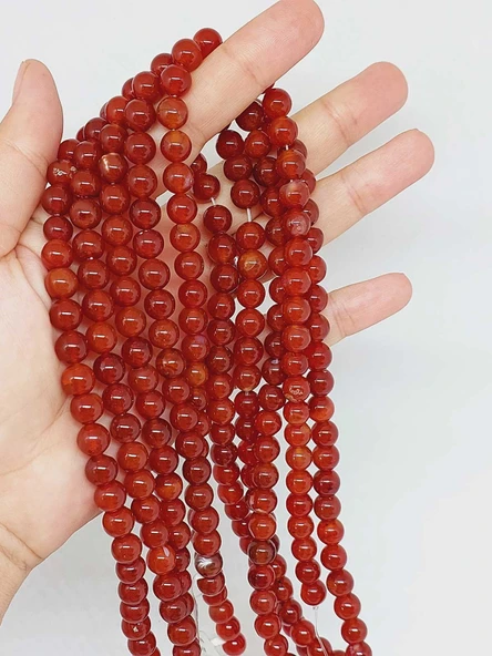 Akik Taşı Dizi 8mm (55998) - Resim 4