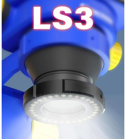MECHANİC LS3 MİKROSKOP LED LİGHT 3 RENK 7W - Resim 2