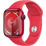 Apple Watch Seri 9 Gps 41MM (Product)Red Alüminyum Kasa Spor Kordon - M/l MRXH3TU/A