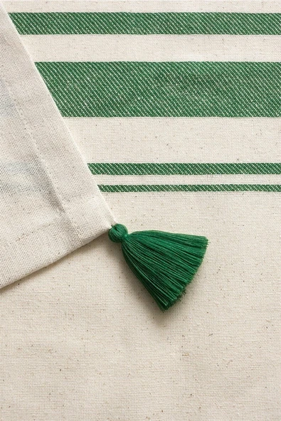 Tereza Runner Yeşil Masa Örtüsü 50x150 - 3
