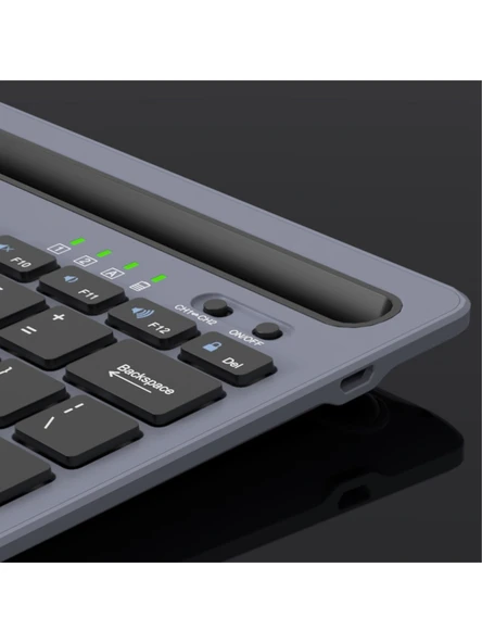 Lenovo Lecoo BK100 Gri Bluetooth Klavye - 3