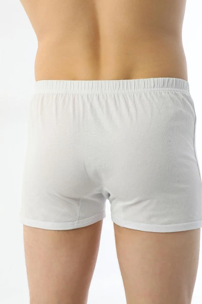 Erkek Elastanlı Beyaz Spor Külot 800 - Resim 7