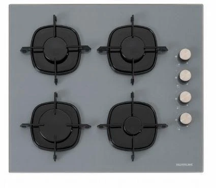 Silverline Buhar Destekli AirFrayer Gri Cam Ankastre Set 3490 Oslo - CS5335S01 - BO65P4S01 - Resim 3