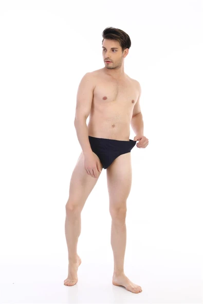 Erkek Süprem Lacivert Slip 741 - 2