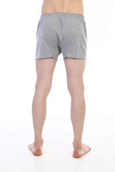 Erkek Penye Gri Boxer 805 - Resim 8