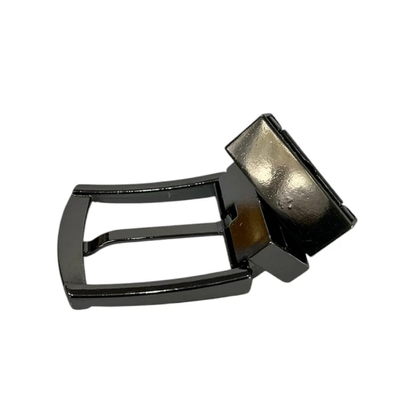 Kemer Tokası 4,5 cm Döner Kafa 1 Adet Siyah Nikel (Leathercraft, Deri Hobi) - Resim 6