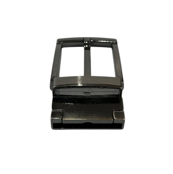 Kemer Tokası 4,5 cm Döner Kafa 1 Adet Siyah Nikel (Leathercraft, Deri Hobi) - Resim 4