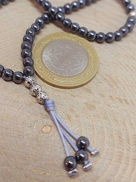 Hematit Taşı 99luk Tesbih 4mm (14710) - Resim 3