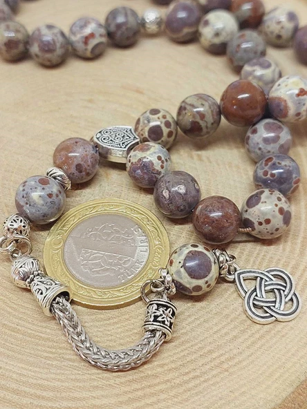 Jasper Taşı 33lük Tesbih 10mm (36035) - Resim 3