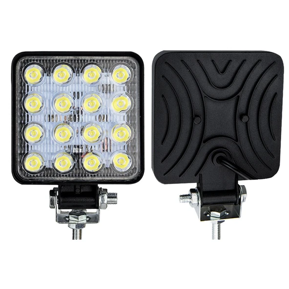 Çalışma Lambası 10,5x10,5cm 16 Led 12-60v (Adet Olarak) - 2