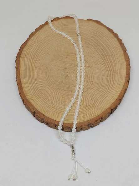 Selenit Taşı 99luk Tesbih 4mm (24085) - Resim 4