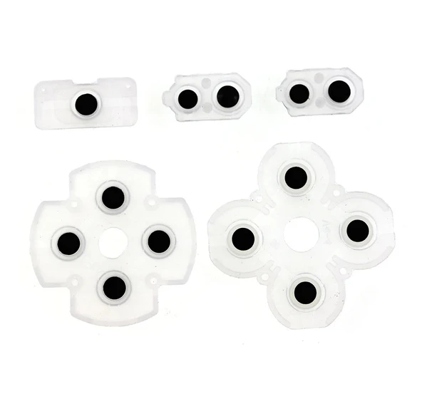 10 Takım PS4 İç Lastik 050 055 Silikon İletken Playstation 4 Yedek Parça - Resim 3