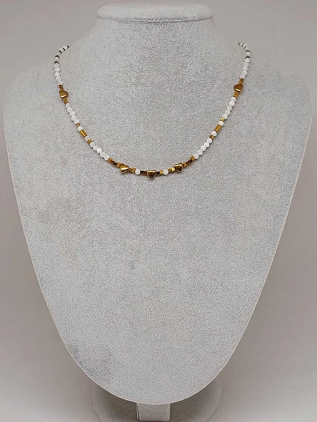 Dream Serisi Ay Taşı 3mm Kolye (44385) - 2