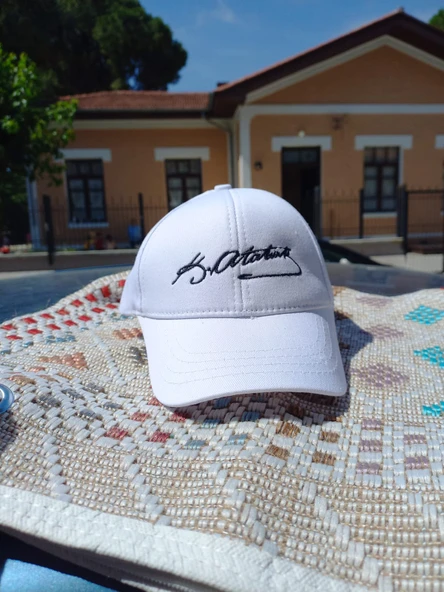 çocuk atatürk şapka unisex model ayarlanabilir 54 cm