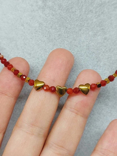 Dream Serisi Akik Taşı 3mm Kolye (41290) - Resim 3