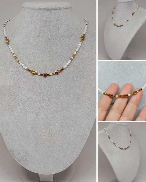 Dream Serisi Ay Taşı 3mm Kolye (44385)