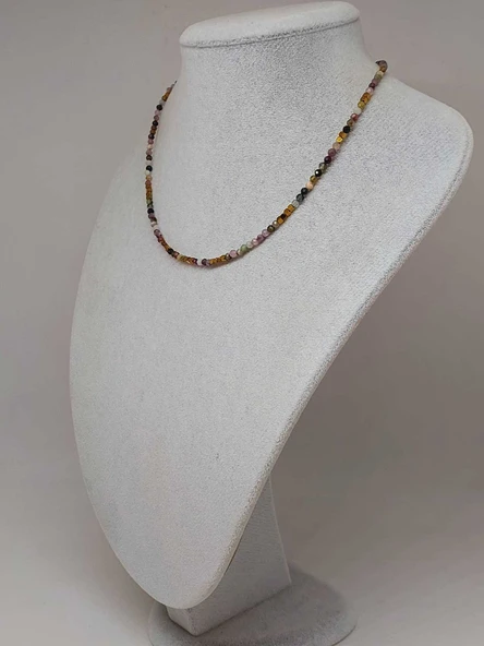 Dream Serisi Turmalin Taşı 3mm Kolye (51934) - Resim 5