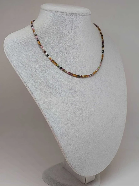 Dream Serisi Turmalin Taşı 3mm Kolye (51934) - Resim 6