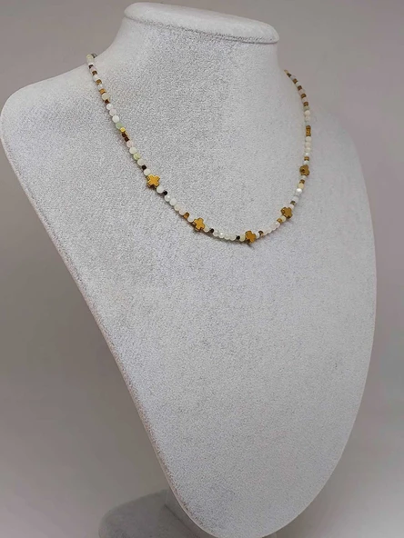 Dream Serisi Morganit Taşı 3mm Kolye (51252) - Resim 6