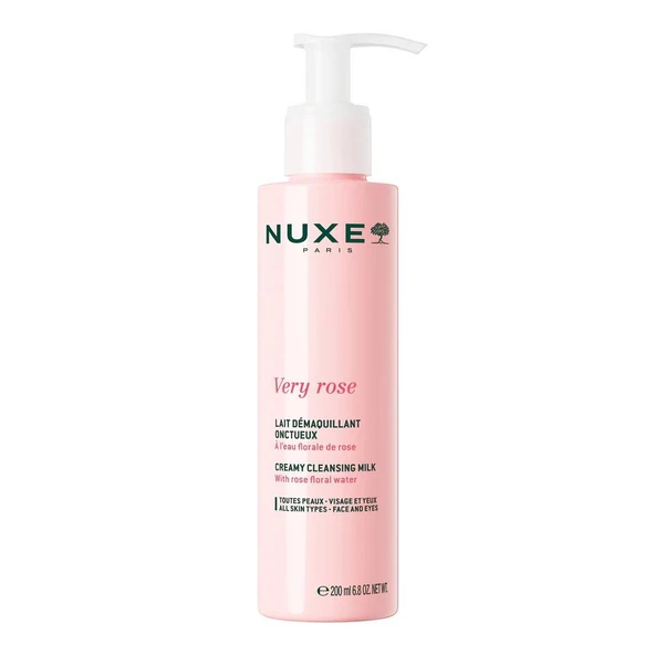 Nuxe Very Rose Creamy Cleansing Milk  200ml