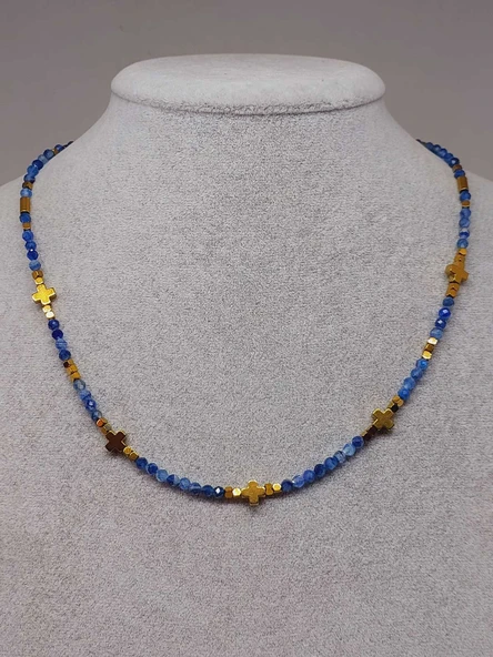 Dream Serisi Kyanit Taşı 3mm Kolye (36247) - Resim 7