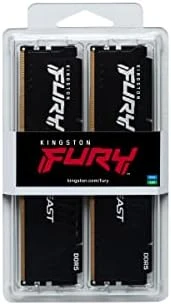 Kingston FURY Beast 16GB 4800MT/s DDR5 CL38 Masaüstü Bellek Siyah PnP KF548C38BB-16