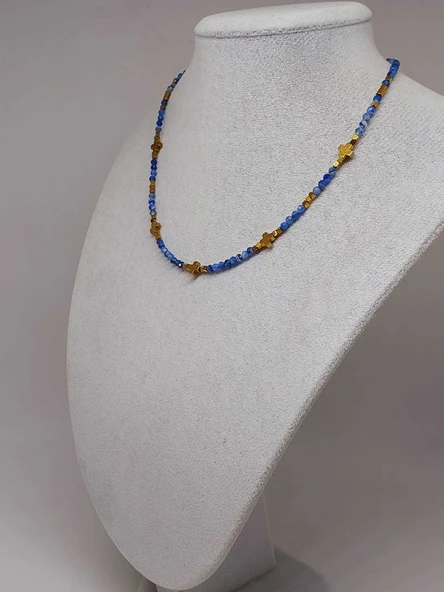 Dream Serisi Kyanit Taşı 3mm Kolye (36247) - Resim 6