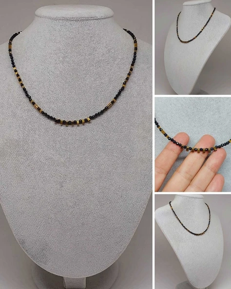 Dream Serisi Safir Taşı 3mm Kolye (45512) ürün görseli 1