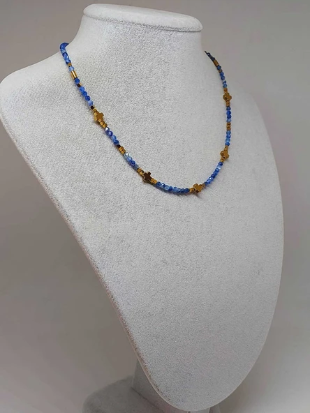 Dream Serisi Kyanit Taşı 3mm Kolye (36247) - Resim 5