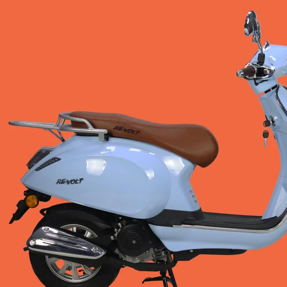 RS4 BENZINLI SCOOTER (50CC) BEYAZ - 5