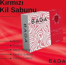 Baga Kırmızı Killi Sabun 125 Gr - 2