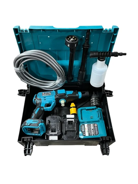 MUR-CELL MUR-2000 /2001 ŞARJLI YÜKSEK BASINÇLI OTO YIKAMA MAKİNESİ ürün görseli 1