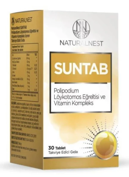 NaturalNest Suntab 30 Tablet | 2 Adet ürün görseli