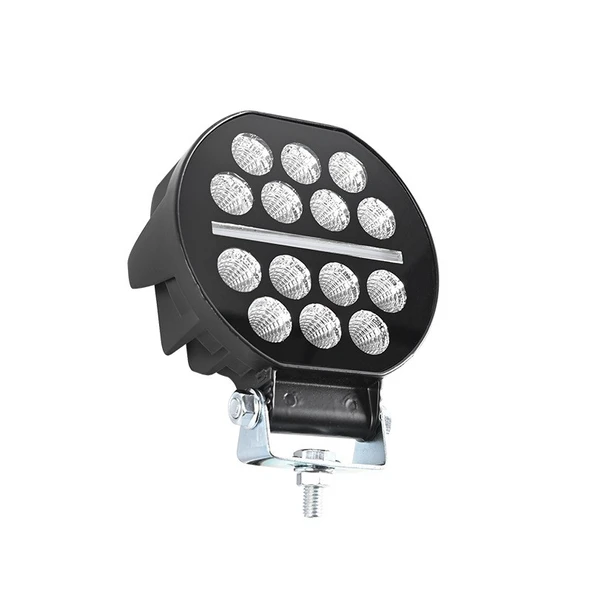 Off-Road Sis Lambası 11,5x4,5x12cm Yuvarlak Beyaz-Amber 12-80v 35w (Adet  Olarak) - 2