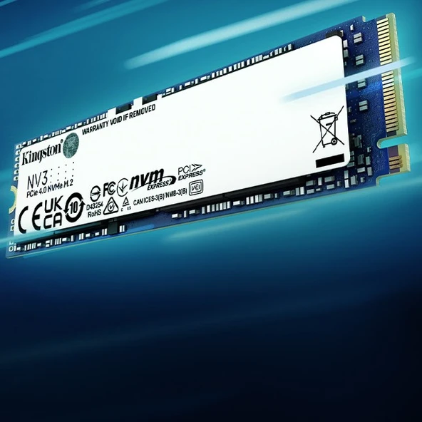 Kingston NV3 1TB 6000/4000MB/s PCIe 4 NVMe M.2 SSD Disk SNV3S/1000G - 2