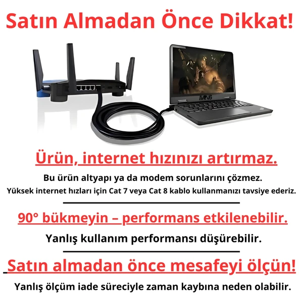 MN6 M108XF 30 Metre Internet Kablosu/FTP 0,60MM Cat6 23AWG/İKI Kat Korumalı/ethernet Kablosu 30 Metre/iç Dış Mekan Uyumlu/high Performance Cable - 10