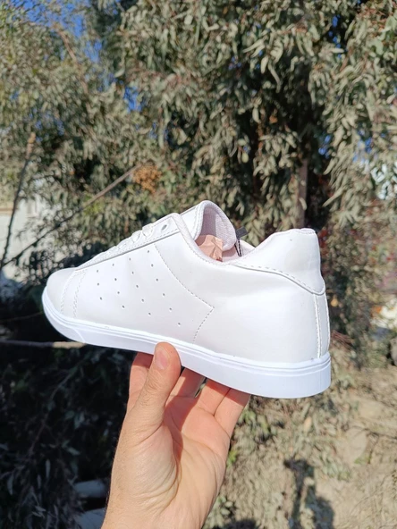 Temp Düz Ortopedik Rahat Bağcıklı 40-41-42-43-44 Numara Ayakkabı - 6