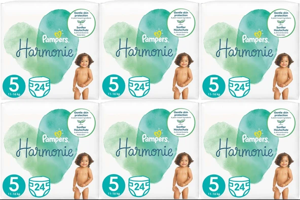 Prima Pampers Harmonie Bebek Bezi Beden:5 (11-16KG) Junior 144 Adet Ekstra Ultra Fırsat Pk ürün görseli