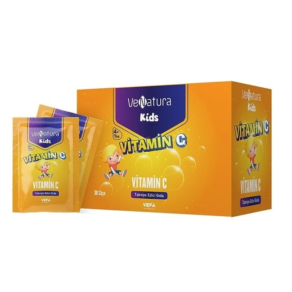 Venatura Kids Vitamin C 500mg 30 Saşe ürün görseli