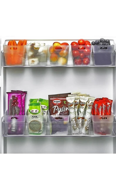 FairPrice 12'li Set Buzdolabı & Kapak Içi Düzenleyici, Organizer Kutu Tyc00725229836 - 2