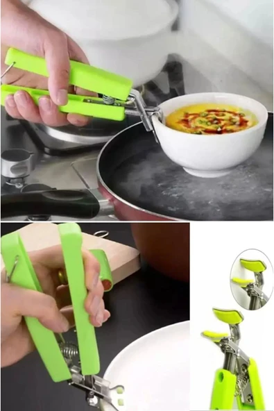 VİZON Silikon Uçlu Tava Tencere Sahan Kase Tutma Kolu Pratik Tencere Tava Tutacak