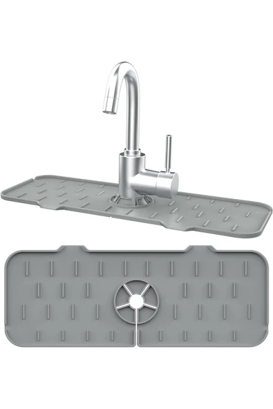 Siprona Premium Ürün Evye Mutfak Lavabo Bataryası Musluk Altı Su Emici Matı Su Sızdırmaz Önleyici Mat - 2
